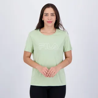 Camiseta Fila Basic Train Feminina Camiseta Fila Basic Train Feminina