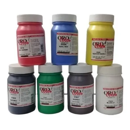 Pintura Al Frio 250 Cc Marca Oro Color