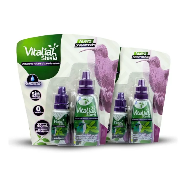 Combo 2 Gotas De Stevia Liquida - - Unidad a $18250