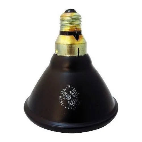 Lâmpada Par 38 120v 150w Blue Dichro Color Azul Ge 3 Peças
