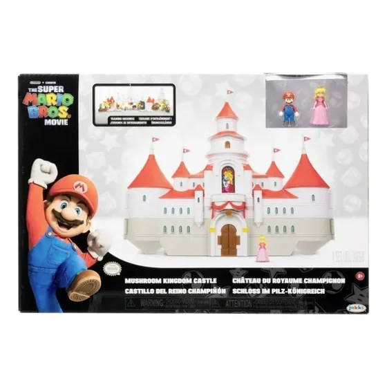 Castillo Del Reino Champiñon De Mario Bros Movie Nintendo