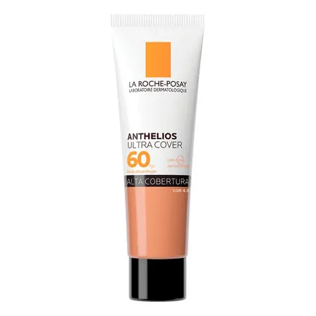 Protetor Solar Com Cor Alta Cobertura 12h Oil-free Toque Seco Fps 60 Cor 4.0 Ultra Cover La Roche-posay 30g