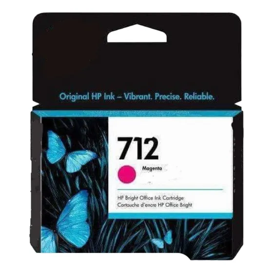 Cartucho De Tinta Hp 712 Magenta