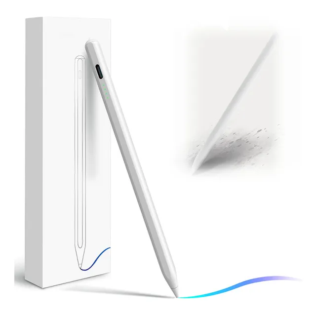 Lápiz Óptico Stylus Pluma Para iPad, Carga Rápida Magnético,lápiz Óptico Para iPad Tablet (2018-2023) 6th/7th/8th/9th/10th Gen, iPad Pro 11/12.9 Inch, iPad Mini 5th/6th Gen, iPad Air 3rd/4th/5th Gen