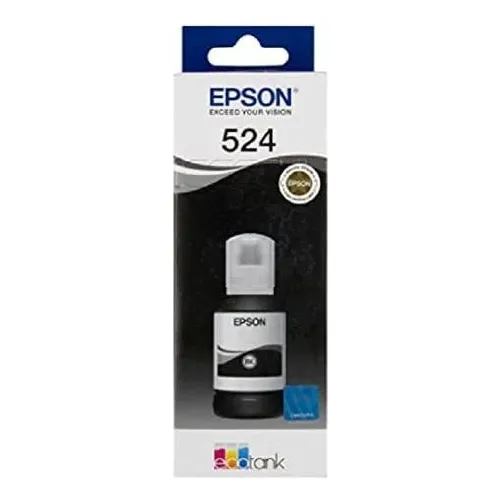 Tinta Epson T524 Ecotank T524120-al Color Negro