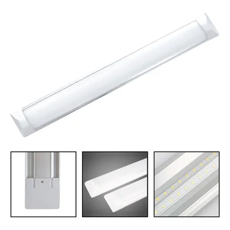 Foco Luz Led Plano 36w Canaleta Corredera Luz Fria Luz Blanco Frío