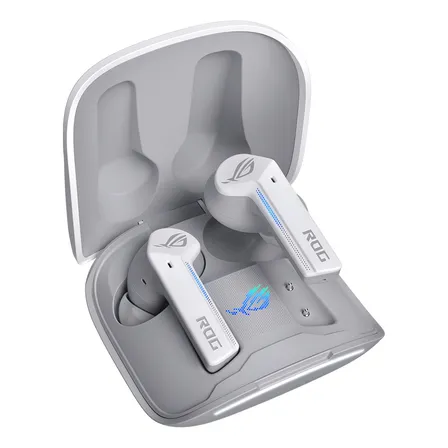 Audífonos Rog Cetra True Wireless White Blanco
