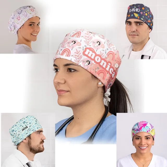Gorro Medico Quirurgico Diseños Estampados Dama Caballero 