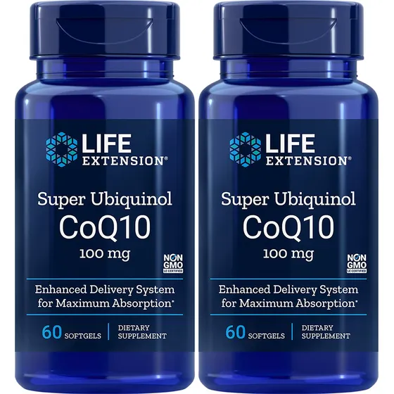 Suplemento Life Extension Super Ubiquinol Coq10 100 Mg X 60