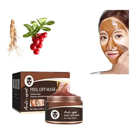 Máscara Esfoliante Antienvelhecimento Coreana Com Ginseng