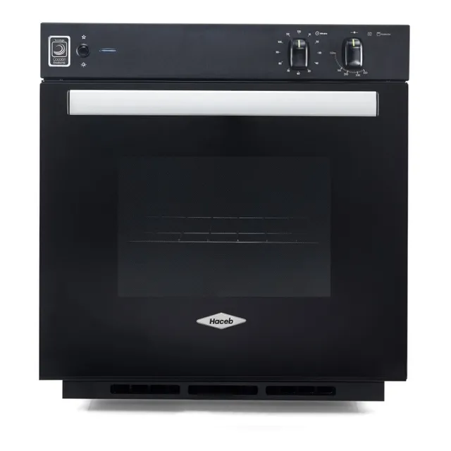 Horno Masala Mixto Haceb Negro 60 Cm Gas Propano 110V