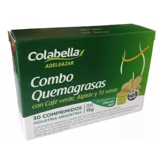 Combo Quemagrasa Café Verde Alpiste Té Verde Sin Tacc Sabor Sin Sabor