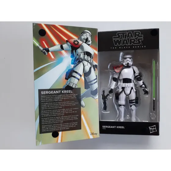 Figura Sargento Sergeant Kreel Star Wars The Black Series