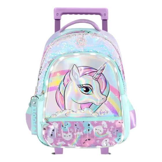 Mochila Escolar Footyf2101  Unicornio27l