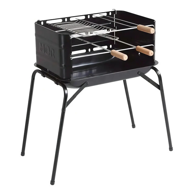 Mor Montana 64x54cm Churrasqueira Preto De Aço