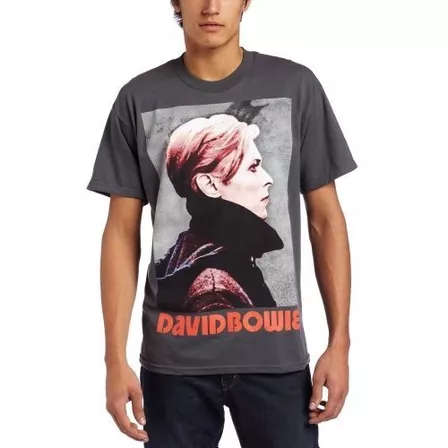 Camiseta Hombre David Bowie Retrato Bajo