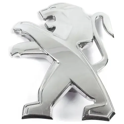 Emblema Logo León De Capot Para Peugeot Delantero