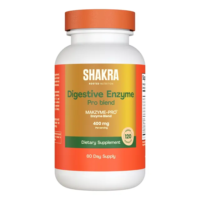 Shakra Enzimas Digestivas Digestive Enzymes Bromelaina