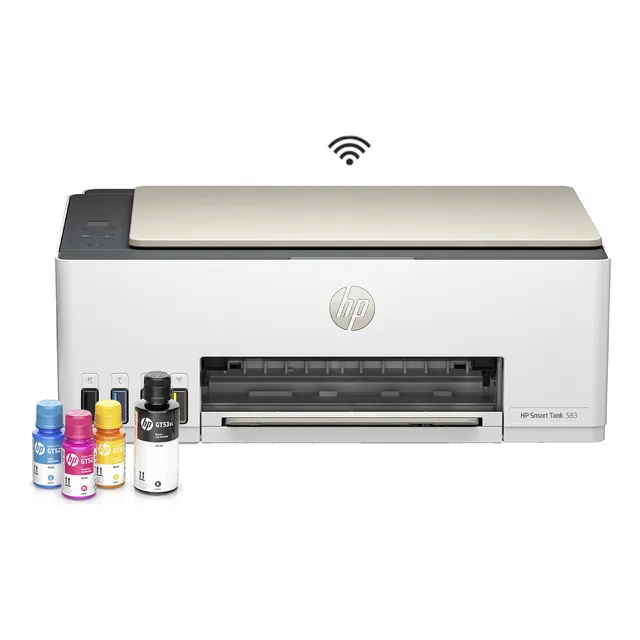 Impresora Multifuncional HP Smart Tank 583 Color Wifi Smart App AirPrint
