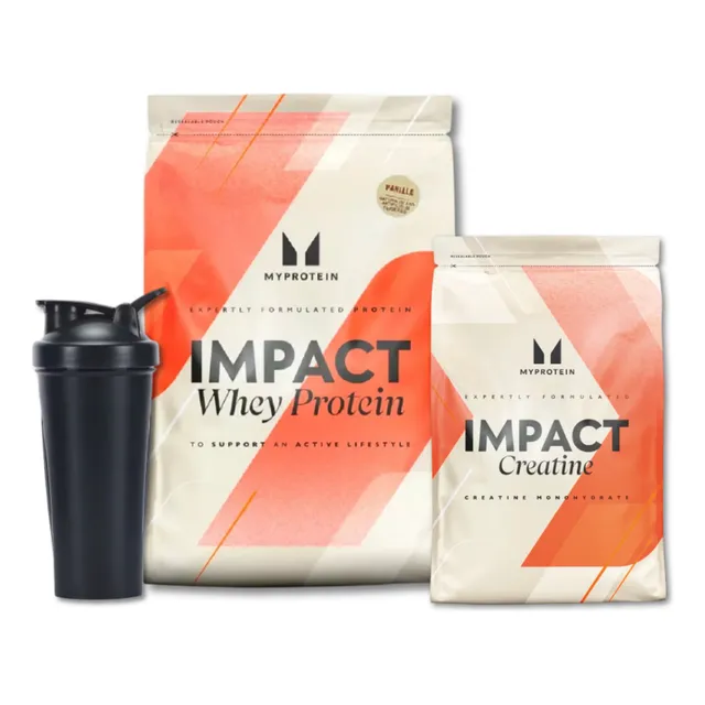 Pack Impact Whey 5.6lbs & Creatina 250g Myprotein