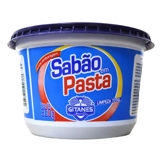 Sabão Em Pasta Arenoso Brilho Limpeza Multiuso 900g Gitanes
