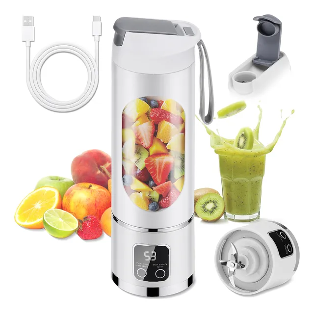 Mini Vaso Licuadora Portatil Extractor De Jugos De 12 Hojas