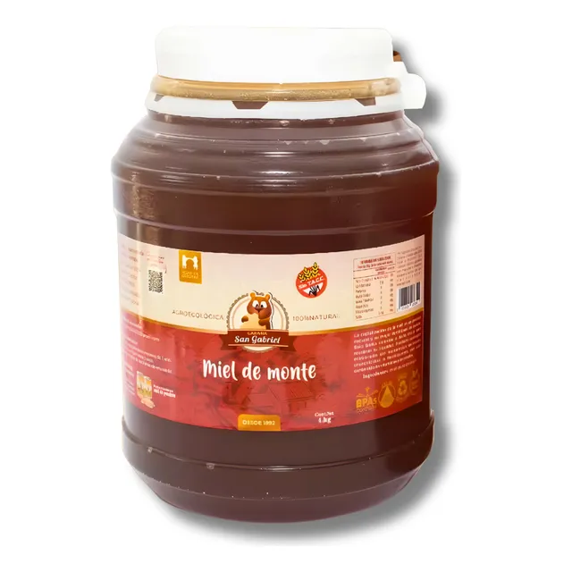 Miel De Monte Pura 4kg Sin Gluten | Natural Y Agroecológica