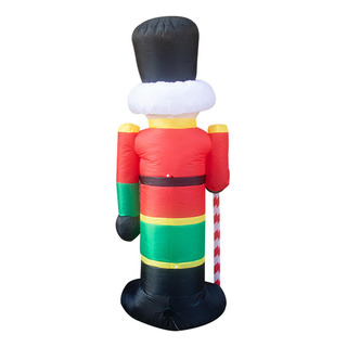 Cascanueces Inflable Navideño De 8 Pies Con 3 Luces Led Cascanueces Inflable Navideño De 8 Pies Con 3 Luces Led