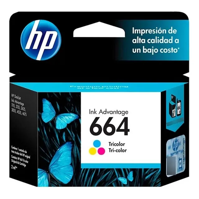 Tinta Hp F6v28al (664) Color