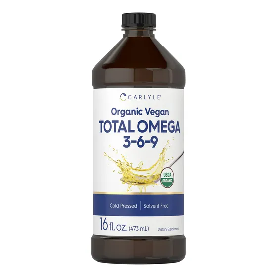 Suplemento Carlyle Omega 3 6 9, 473 Ml, Orgánico Prensado En