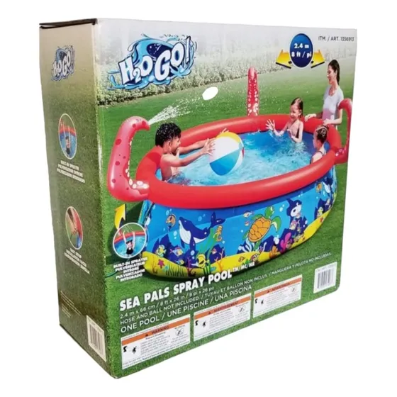 Piscina Inflable H2ogo  (2,4 Cm X 66 Cm )