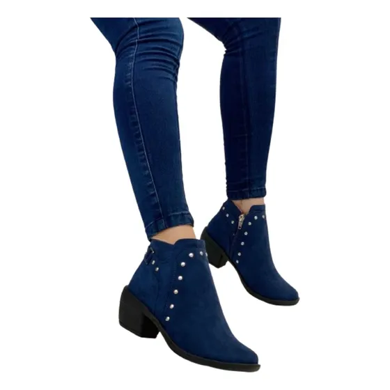 Botines Bajitos De Dama