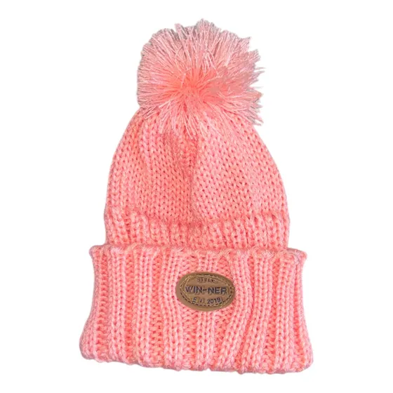 Gorro De Lana Gorrito Invierno Bebe Pompón Uniex
