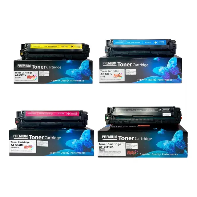Kit 4 Toner Compatible Para 131 Mf8280cw Mf624cw Mf628cw