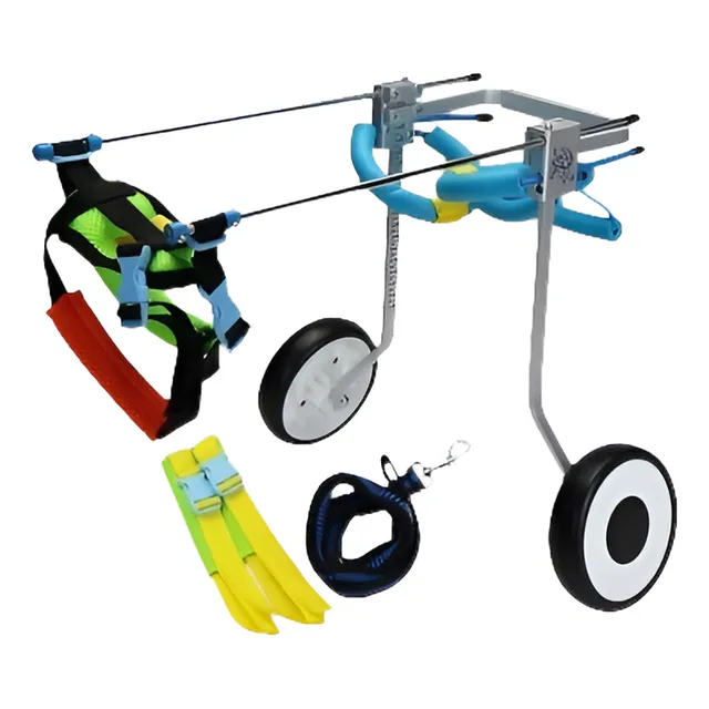 5'' Mascota Perro Gato Silla De Ruedas Carrito Scooter Para 