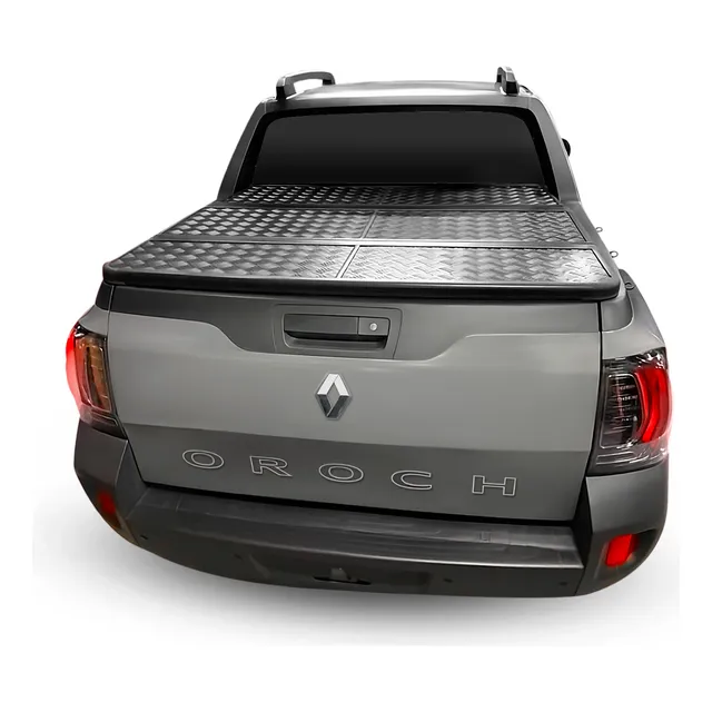 Tapa Rígida Trifold Renault Oroch Doble Cabina 2015+ Negro