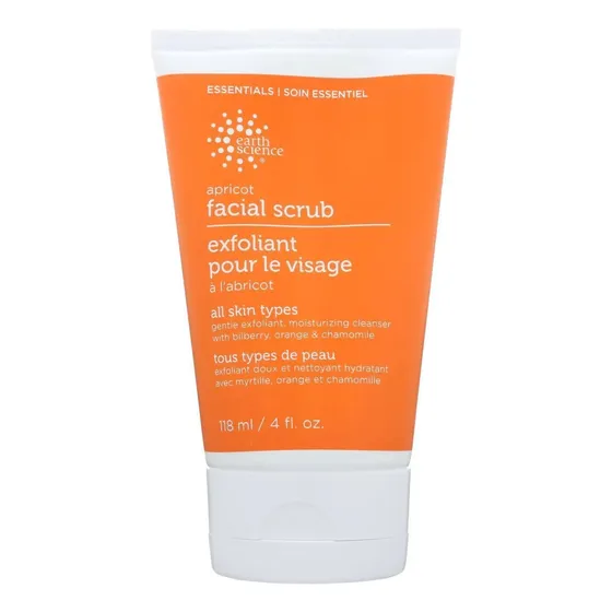 Esfoliante Facial Earth Science Apricot Suave Esfoliante 120
