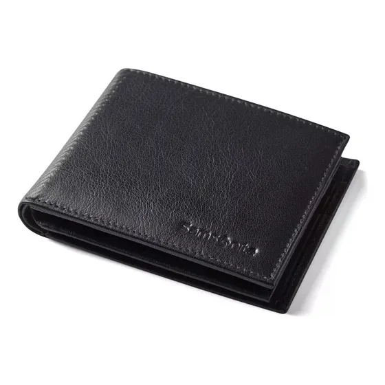 Billetera Cuero Samsonite 125 Volante Al Medio Color Negro