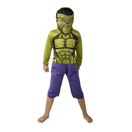 Disfraz Niño Increible Hulk Avengers Marvel Super Heroes C