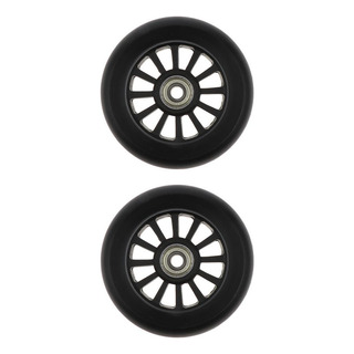2 Ruedas De 100 Mm, Duraderas, De Poliuretano, Para Trolley, 2 Ruedas De 100 Mm, Duraderas, De Poliuretano, Para Trolley,