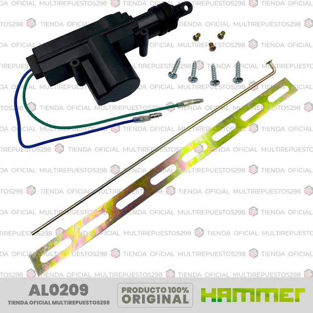 Selenoide 2 Cables Seguros Eléctricos Universal Auto