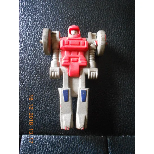 Muñeco Gobots De Goma Muy Raro - 7,5 Cm. - Coleccion