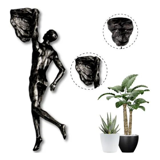 Decoracion Hogar Esculturas Hombre Arte Moderno Profesional
