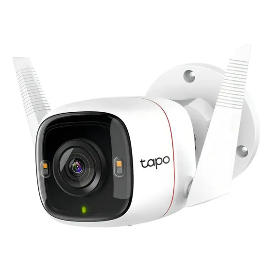 Câmera de segurança TP-Link Tapo C320WS 2K 4MP WiFi Branco IP66
