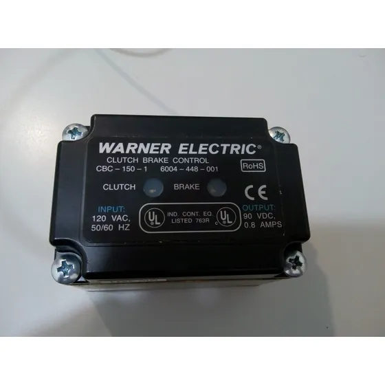 Fuente Clutch Brake 90v 2ch Warner Cbc-150  6004-448-001