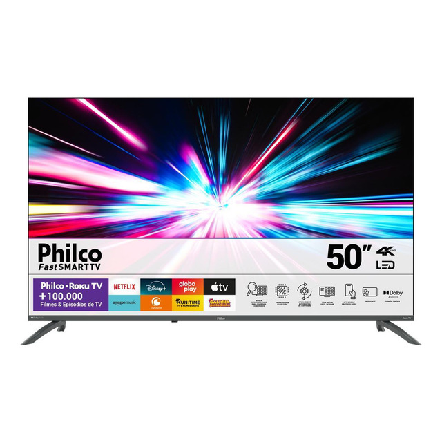 Smart Tv 50 Philco Ptv50va4regb Roku Tv Led Dolby Audio Smart Tv 50 Philco Ptv50va4regb Roku Tv Led Dolby Audio