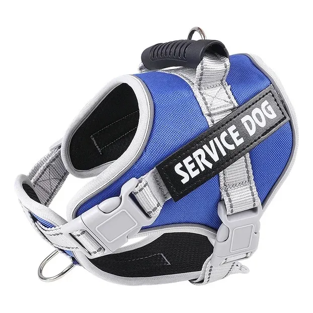 Pechera Arnes Perro Service Dog Acolchado Resistente