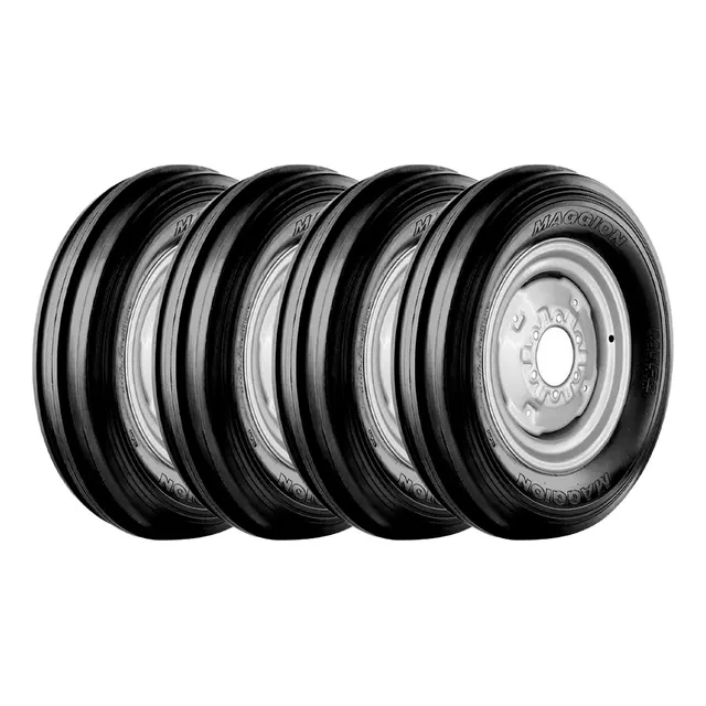 Kit 4 Pneus Aro 18 Maggion 7.50 18 Mtf2 Trator/agrícola