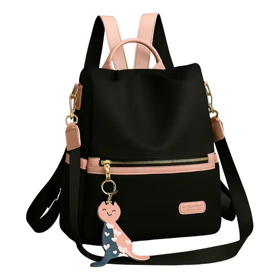 Bolsa Feminina Grande Mochila Antfurto Impermeável Reforçada