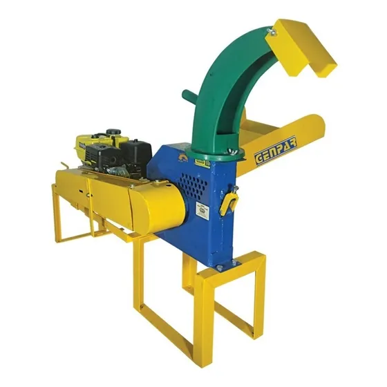 Picadora De Pasto B-612. Motor A Gasoilna De 7 Hp Genpar .